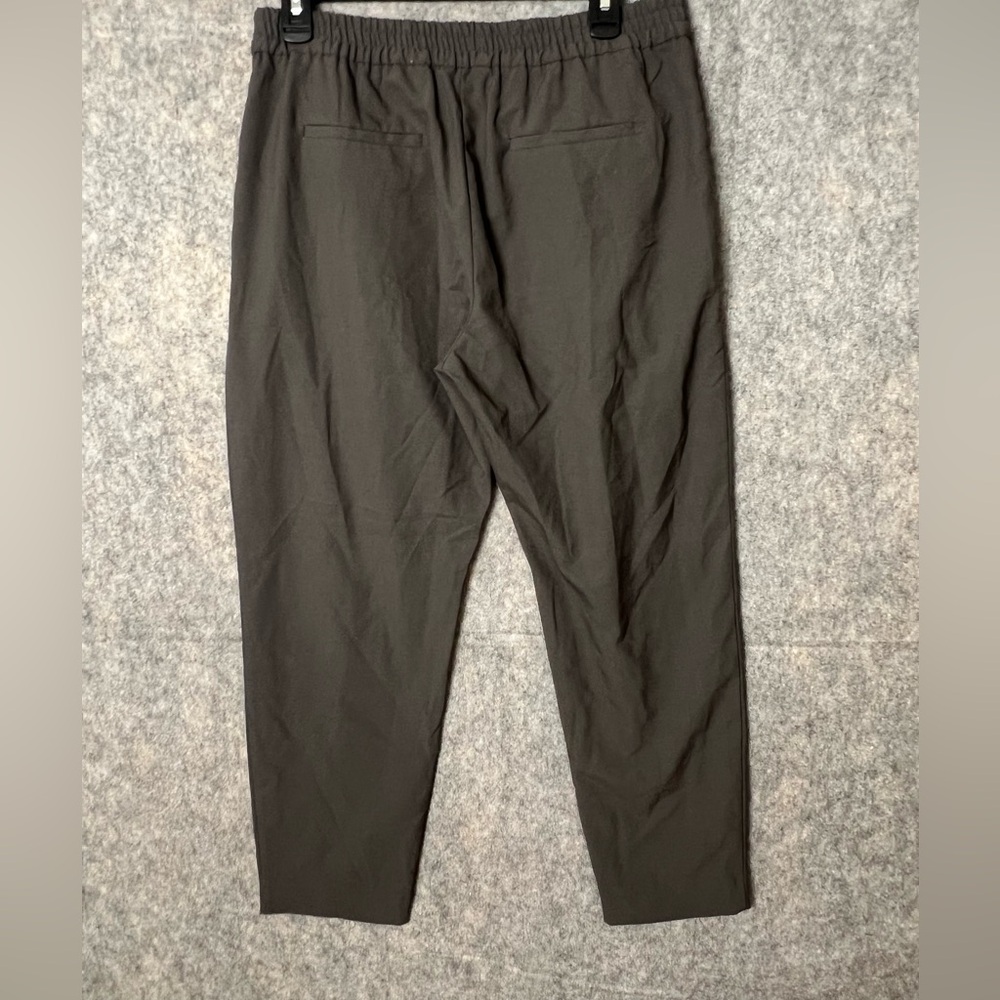 AllSaints Woman Size 6 Elgant Professional Green Tri Trousers Pants - Picture 7 of 8